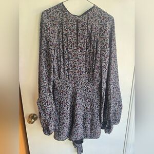 Talitha Silk Short Romper NWOT Small